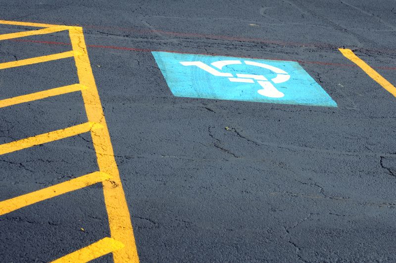 Disability Parking Marking