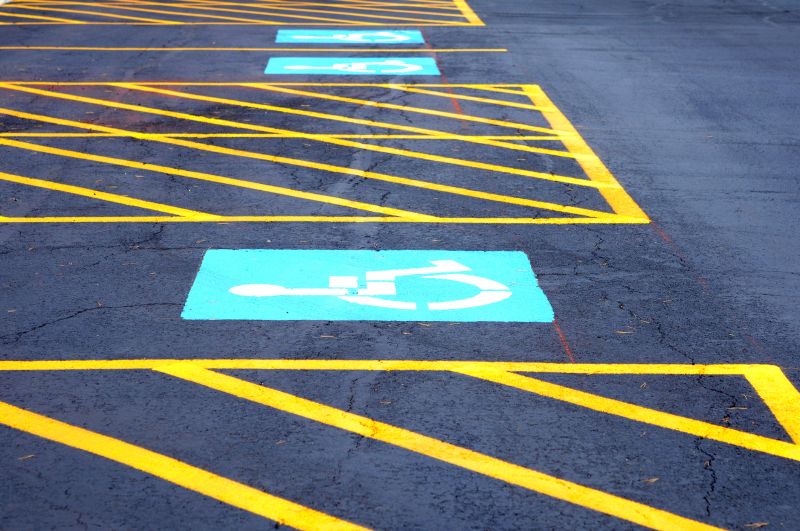 Disability Parking Marking