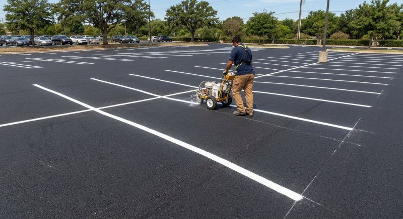 Parking Lot Marking Service