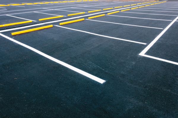 Parking Line Painting in Allen