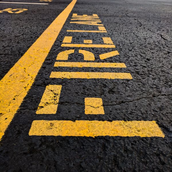 Fire Lane Marking in Allen